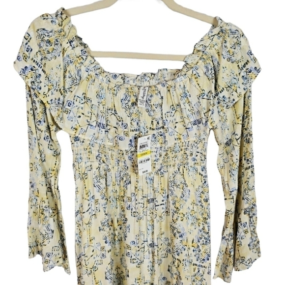 NWT szM American Rag off the shoulder ruffle dress - Picture 4 of 8